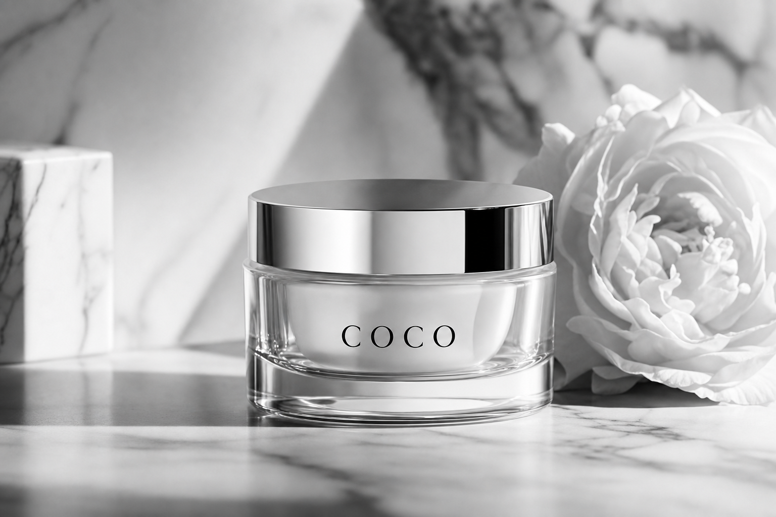 COCO Serum Krem — luksusowy słoiczek